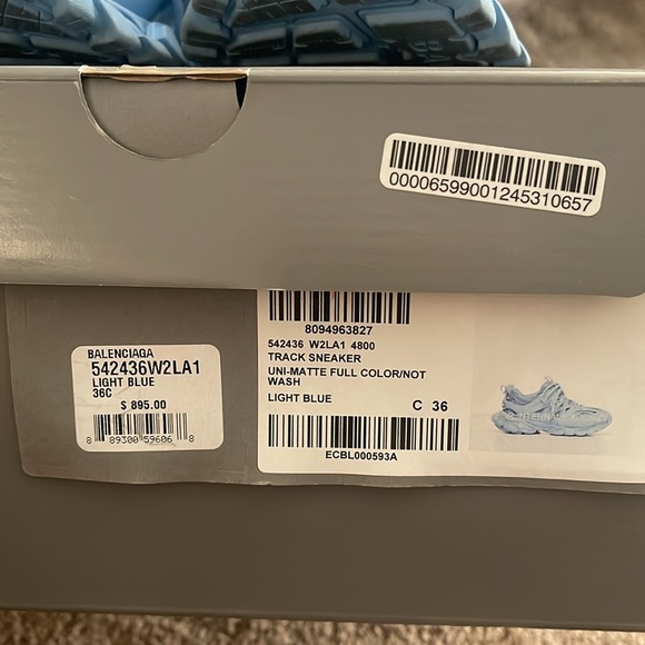 Gently used Balenciaga sneakers - Picture 6 of 9